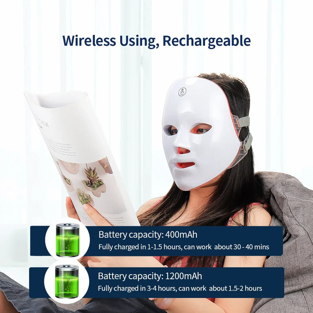 QatriloMart™ Photon Facial LED Mask